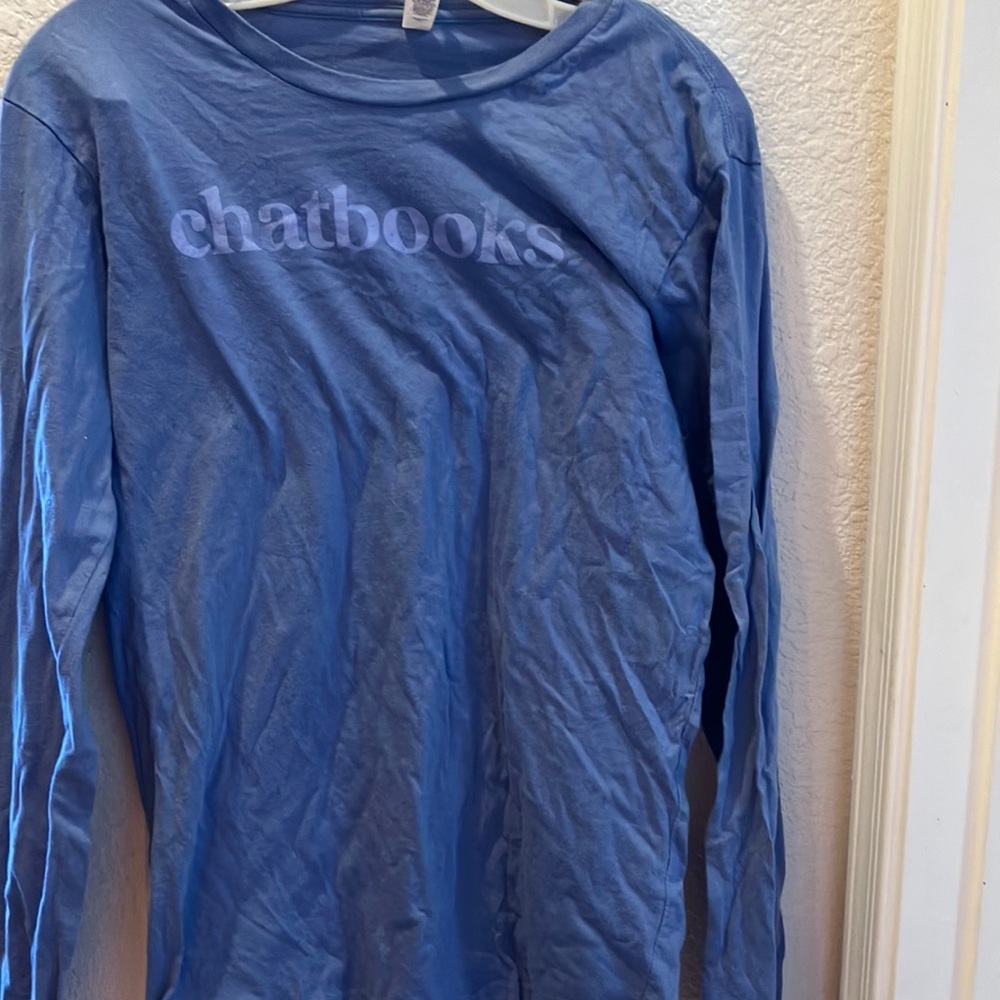 FINAL MARKDOWN Chatbook long sleeved unisex tee medium